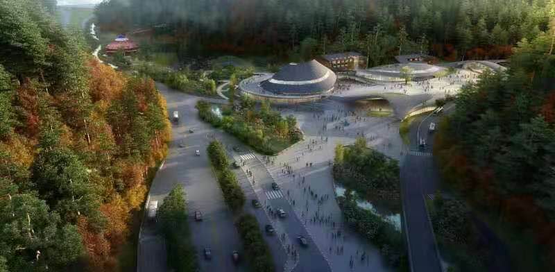 九寨溝新游客中心